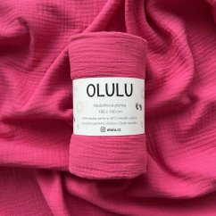Olulu Mušelínová plenka zářivě růžová