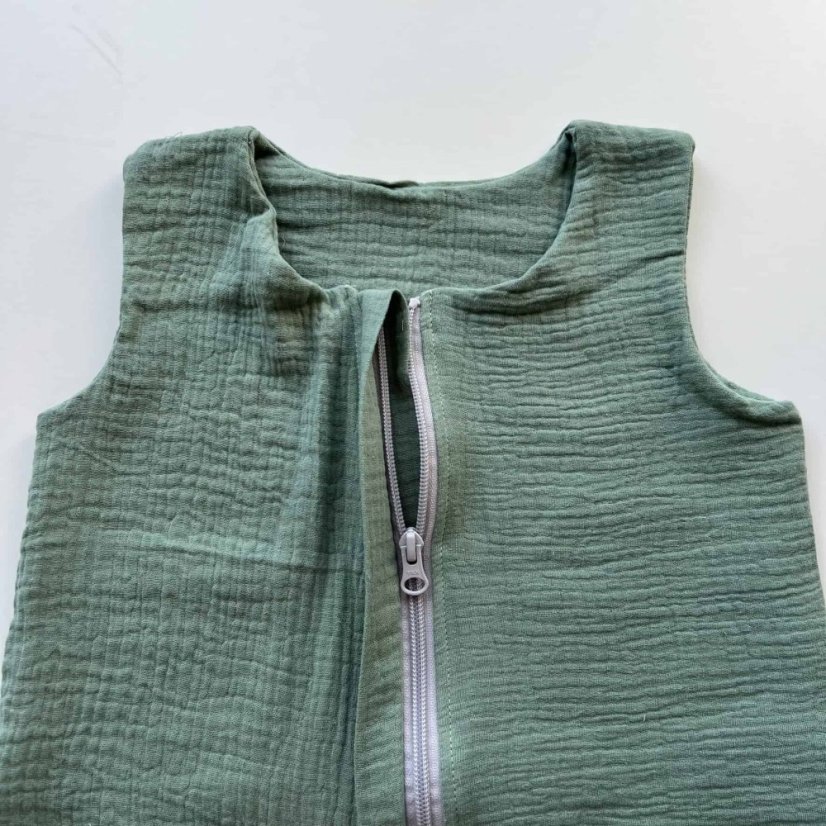 Olulu Lehký mušelínový spací pytel zelená