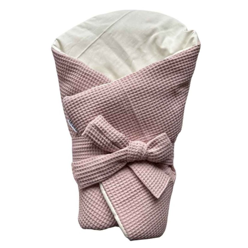 Olulu Zavinovačka starorůžová vafle s bílou