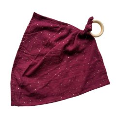 Olulu Muchláček vínová se zlatými tečkami