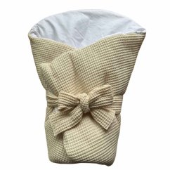 Olulu Zavinovačka béžová vafle s bílou