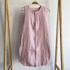 Olulu Lehký mušelínový spací pytel světle růžová