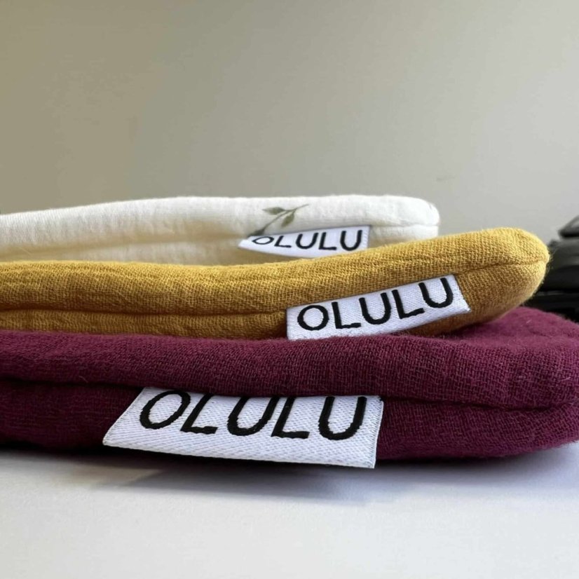 Mušelínový polštářek - Tloušťka: Tenký polštářek (1 cm)