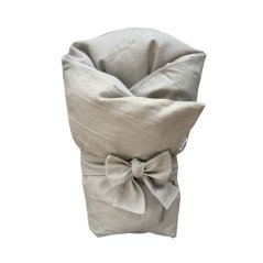 Olulu Péřová zavinovačka 80x80 béžový len