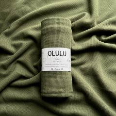 Lehká bavlněná dečka zelená