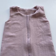 Olulu Lehký mušelínový spací pytel světle růžová