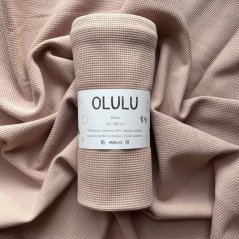 Olulu Lehká bavlněná dečka pudrová Olulu Lehká bavlněná dečka pudrová