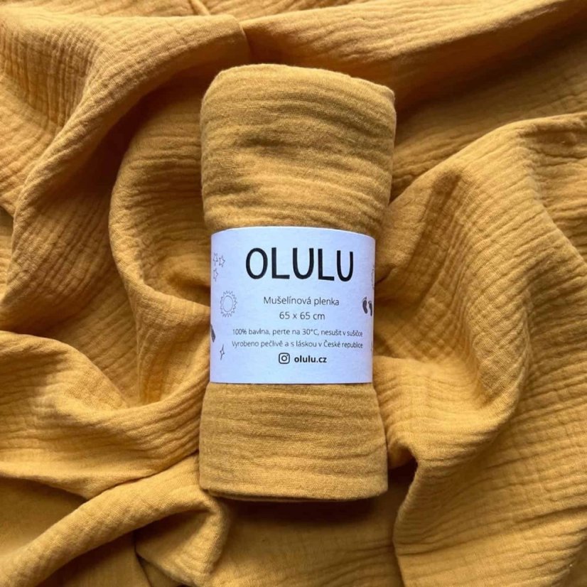 Mušelínová plenka okrová