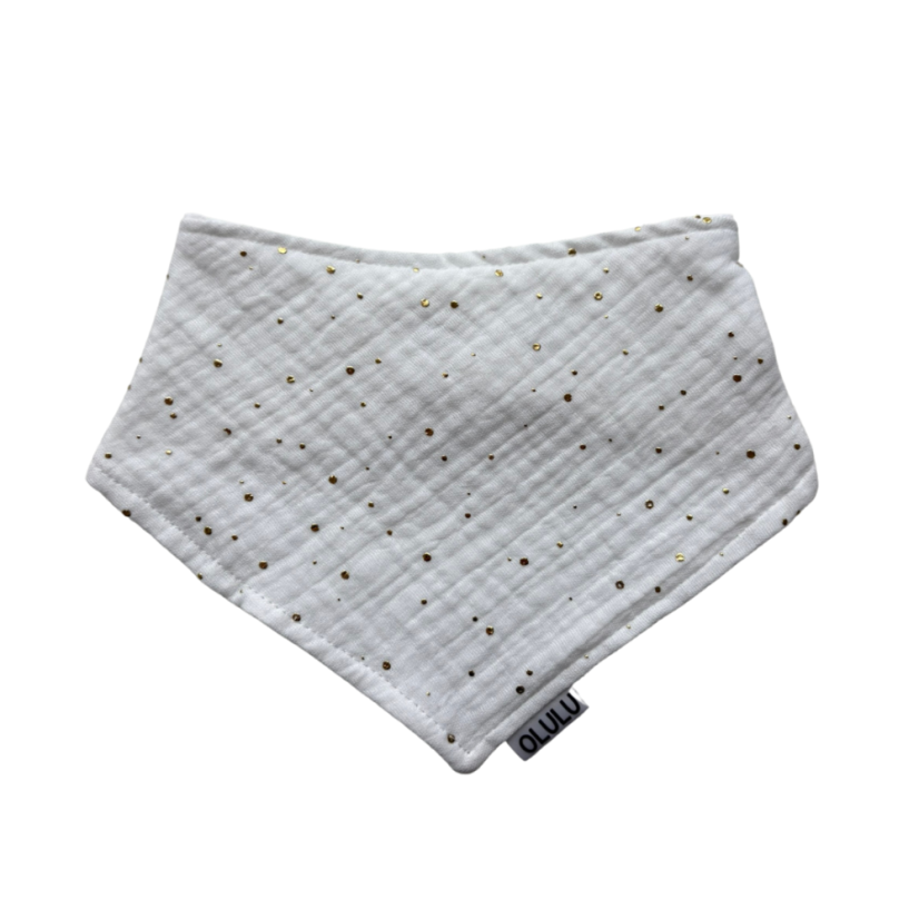 Olulu Slintáček bílá se zlatými tečkami