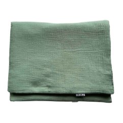 Olulu Mušelínová zateplená dečka zelená Olulu Mušelínová zateplená dečka zelená