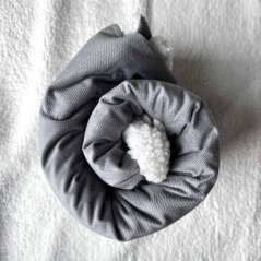 Olulu Beránková dečka velvet šedá Olulu Beránková dečka velvet šedá