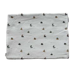 Olulu Mušelínový polštářek tenký lodičky Olulu Mušelínový polštářek tenký lodičky