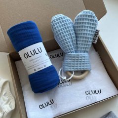 Olulu Akční set - zářivě modrá, světle modré kousátko