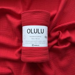 Olulu Mušelínová plenka červená