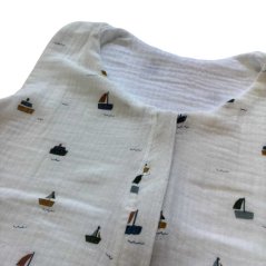 Olulu Lehký mušelínový spací pytel lodičky Olulu Lehký mušelínový spací pytel lodičky