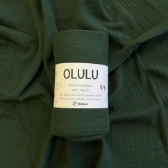 Olulu Mušelínová plenka tmavě zelená