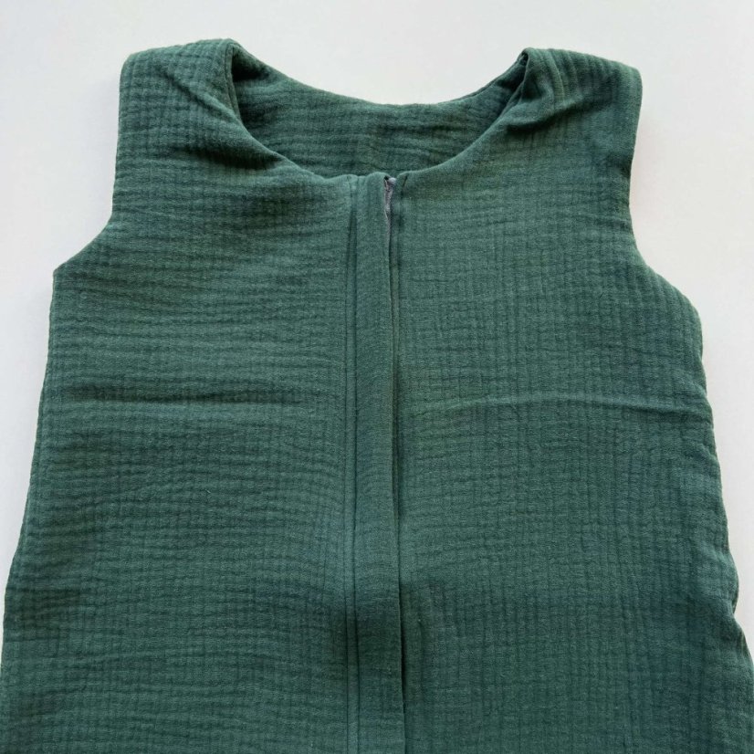 Olulu Lehký mušelínový spací pytel tmavě zelená