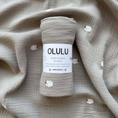 Olulu Mušelínová plenka ovečky