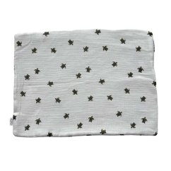 Olulu Mušelínový polštářek tenký želvičky