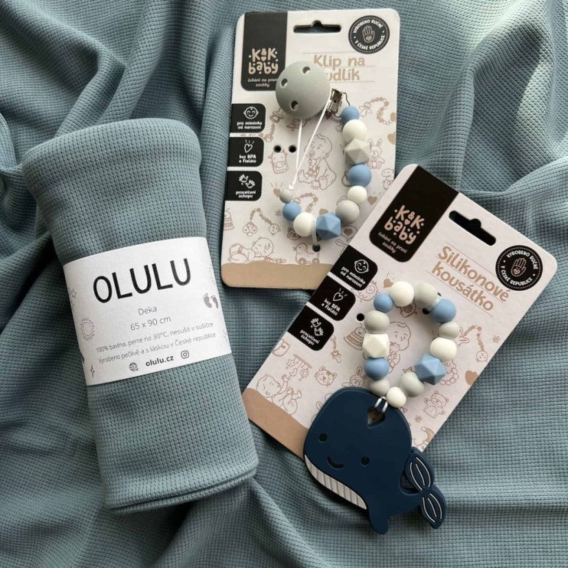 Olulu Dárkový set modrá