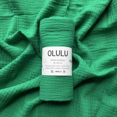 Olulu Mušelínová plenka zářivě zelená Olulu Mušelínová plenka zářivě zelená