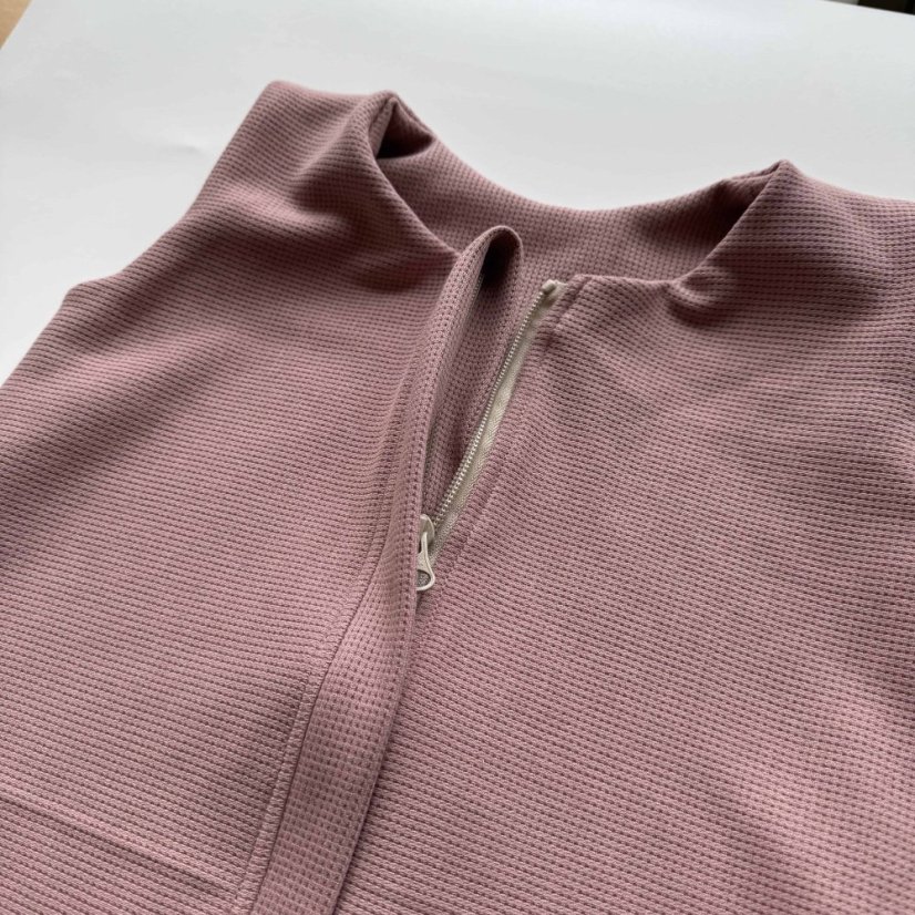 Olulu Lehký spací pytel pudrová mini vafle