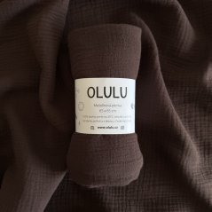 Olulu Mušelínová plenka čokoládová