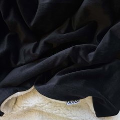 Olulu Beránková dečka velvet černá Olulu Beránková dečka velvet černá