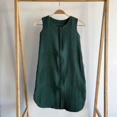 Olulu Lehký mušelínový spací pytel tmavě zelená