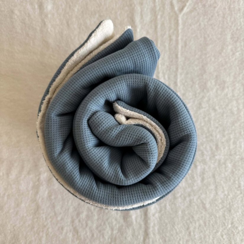 Olulu Beránková dečka DELUXE modrá