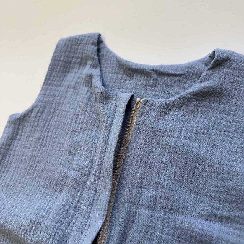 Olulu Zateplený mušelínový spací pytel modrá