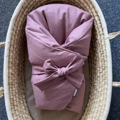 Olulu Péřová zavinovačka 80x80 růžový len Olulu Péřová zavinovačka 80x80 růžový len