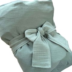 Olulu Péřová zavinovačka 80x80 zelený mušelín