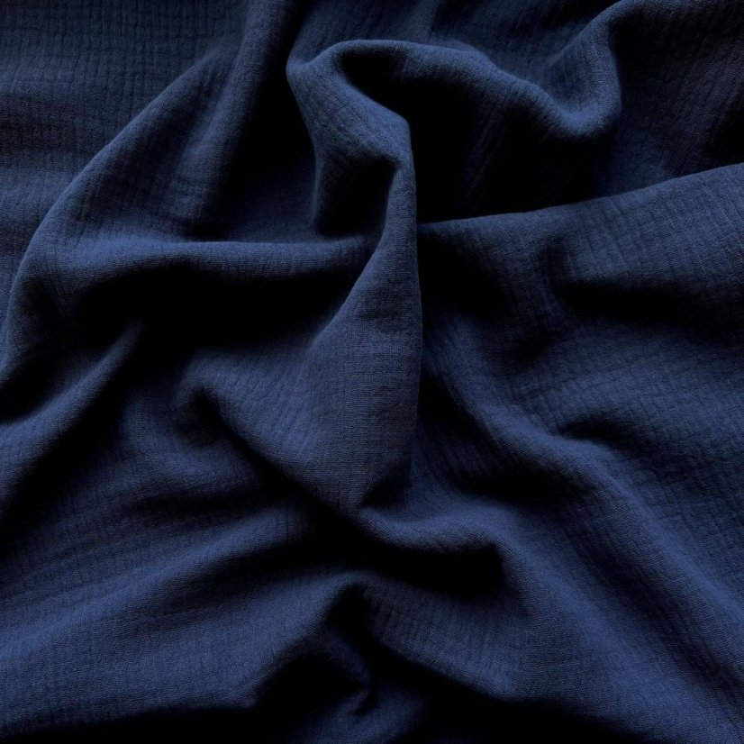 Olulu Mušelínová plenka tmavě modrá