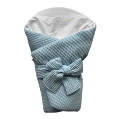 Olulu Zavinovačka světle modrá vafle s bílou Olulu Zavinovačka světle modrá vafle s bílou