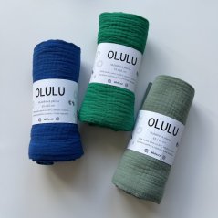 Akční set 3 plenek - zelená, zářivě modrá a zářívě zelená