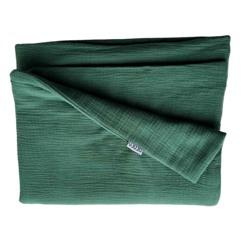 Olulu Mušelínová zateplená dečka tmavě zelená