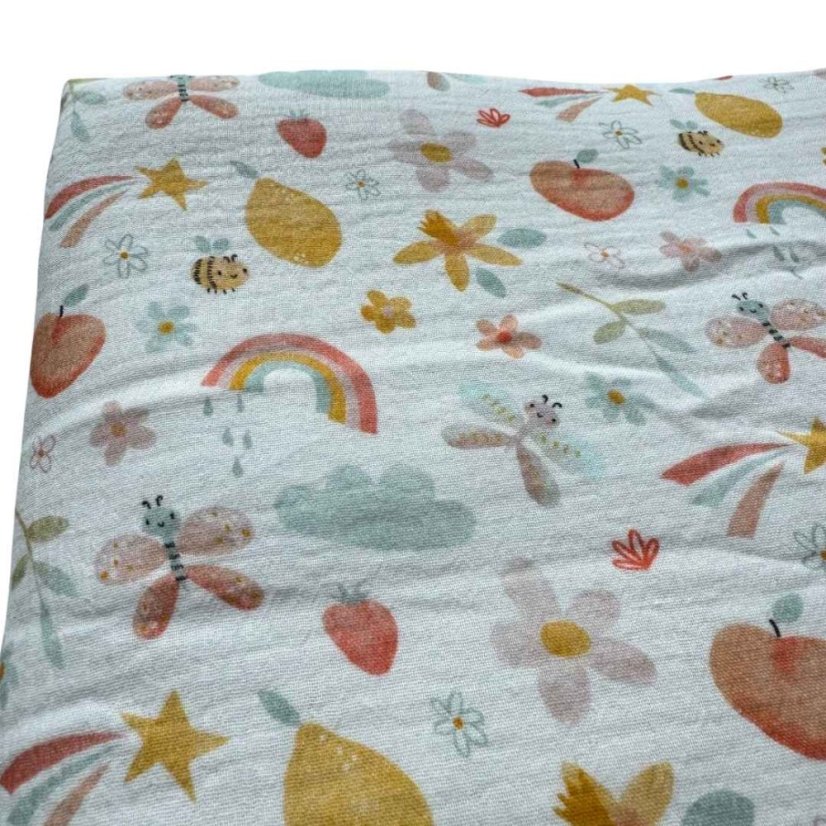 Olulu Mušelínová zateplená dečka ovoce