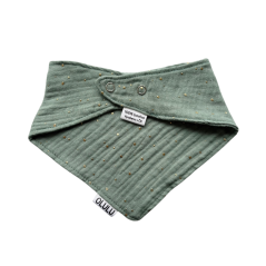 Olulu Slintáček mentolová se zlatými tečkami Olulu Slintáček mentolová se zlatými tečkami