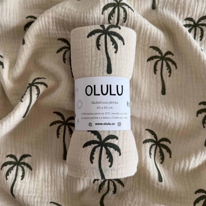 Olulu Mušelínová plenka palmy