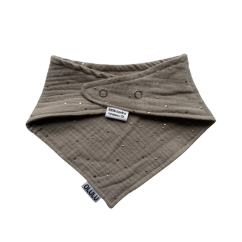 Olulu Slintáček béžová se zlatými tečkami