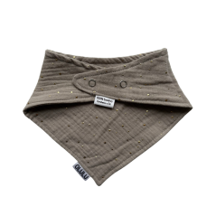 Olulu Slintáček béžová se zlatými tečkami