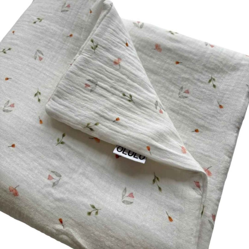 Olulu Mušelínová zateplená dečka tulipánky