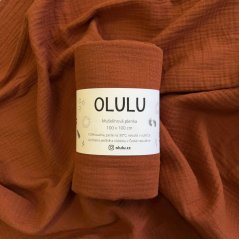 Olulu Mušelínová plenka cihlová