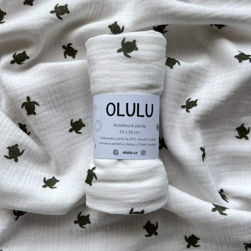 Olulu Mušelínová plenka želvičky