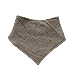 Olulu Slintáček béžová se zlatými tečkami