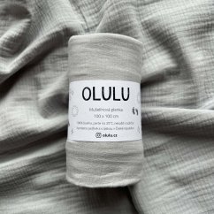 Olulu Mušelínová plenka šedá Olulu Mušelínová plenka šedá