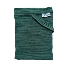 Mušelínová žínka tmavě zelená