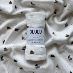Olulu Mušelínová plenka lodičky Olulu Mušelínová plenka lodičky