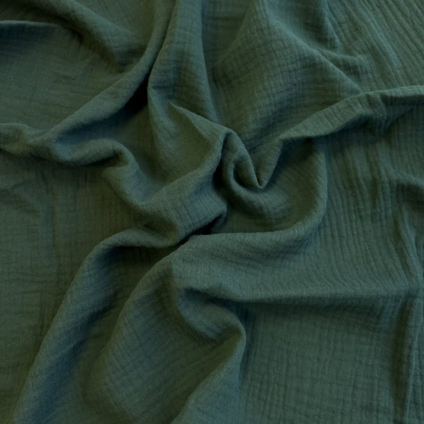 Olulu Mušelínová plenka tmavě zelená